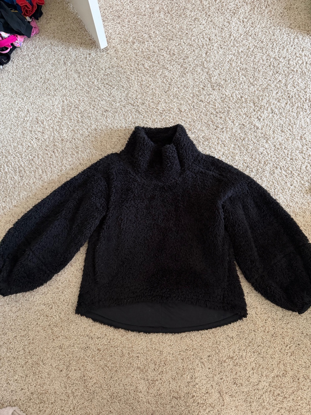 lululemon athletica Black Teddy Fleece Jacket